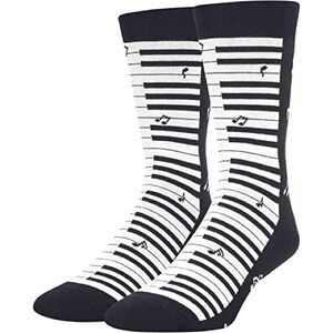 Piano Socks Crew Knit 1 Pair